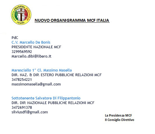 Responsabili Mcf Italia